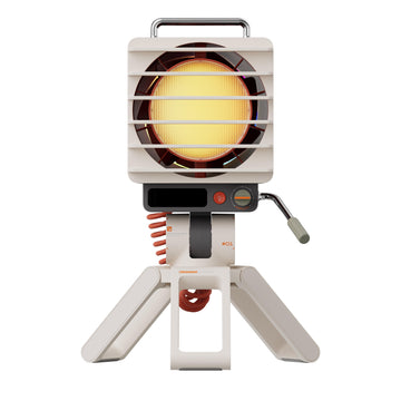 KOKOGOL AirPixel™ Retro RGB Desk Fan with LED Matrix Display & 5000mAh Battery